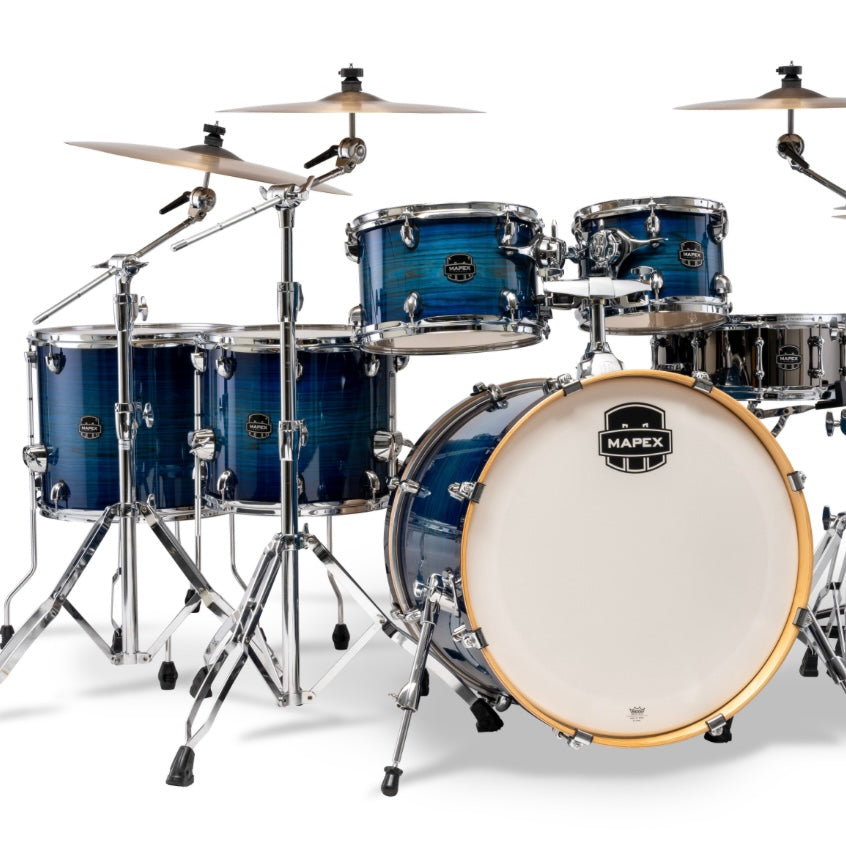Mapex Armory Drum Kit Shell Pack 6pc 22" Rock - Blue Wave Burst