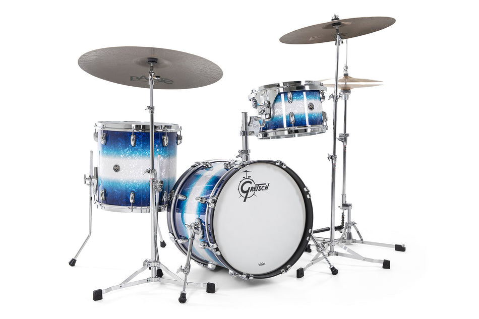 Gretsch USA Brooklyn 18" Jazz Bop Kit - Blue Burst Pearl