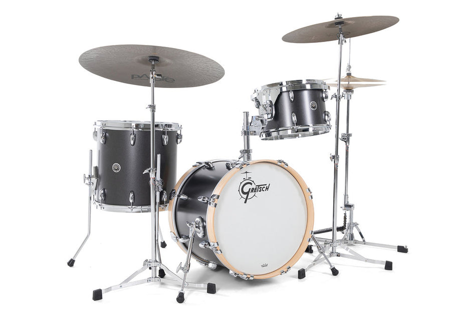 Gretsch USA Brooklyn 18" Jazz Bop Kit - Satin Black Metallic