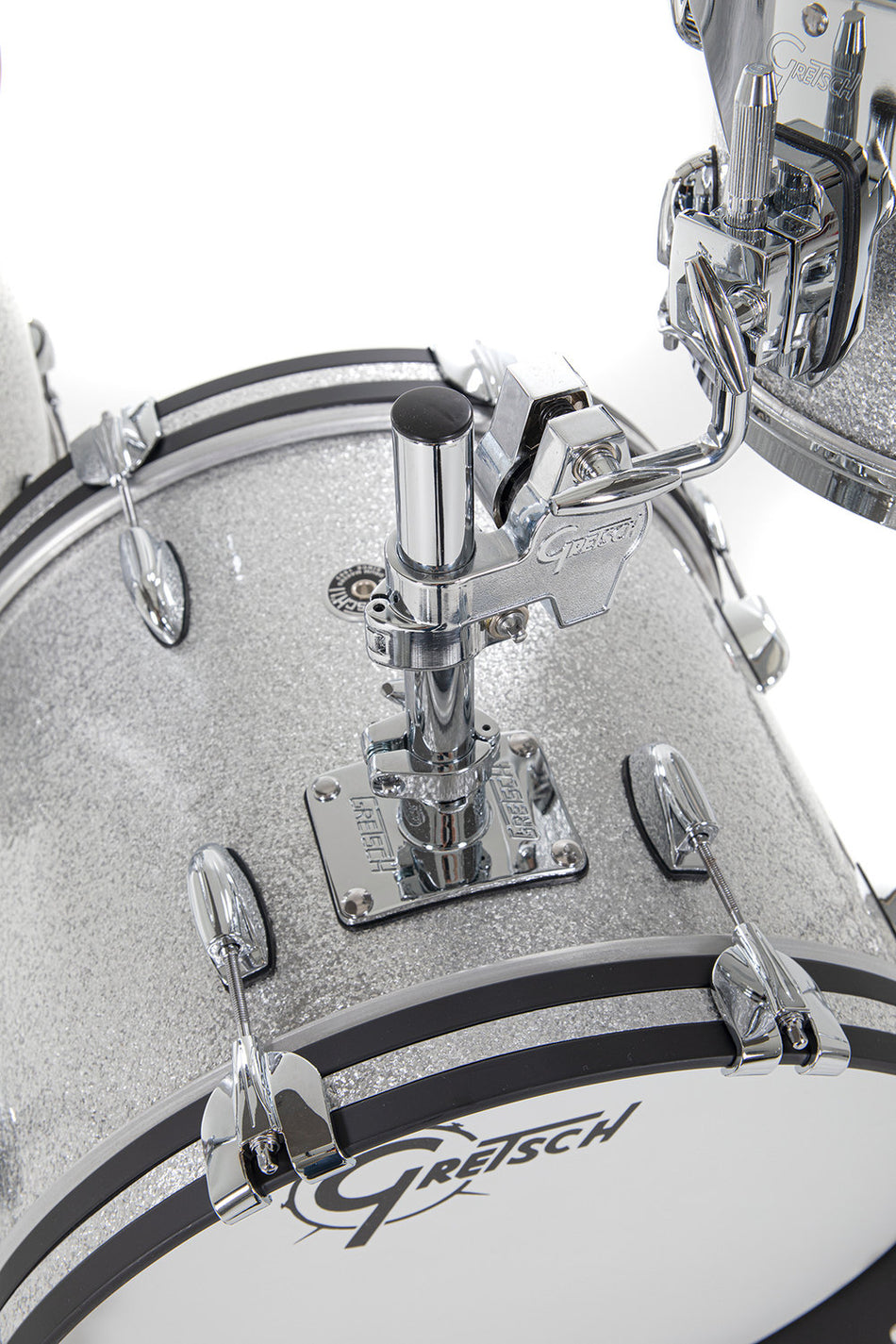 Gretsch USA Brooklyn 18" Jazz Bop Kit - Silver Sparkle