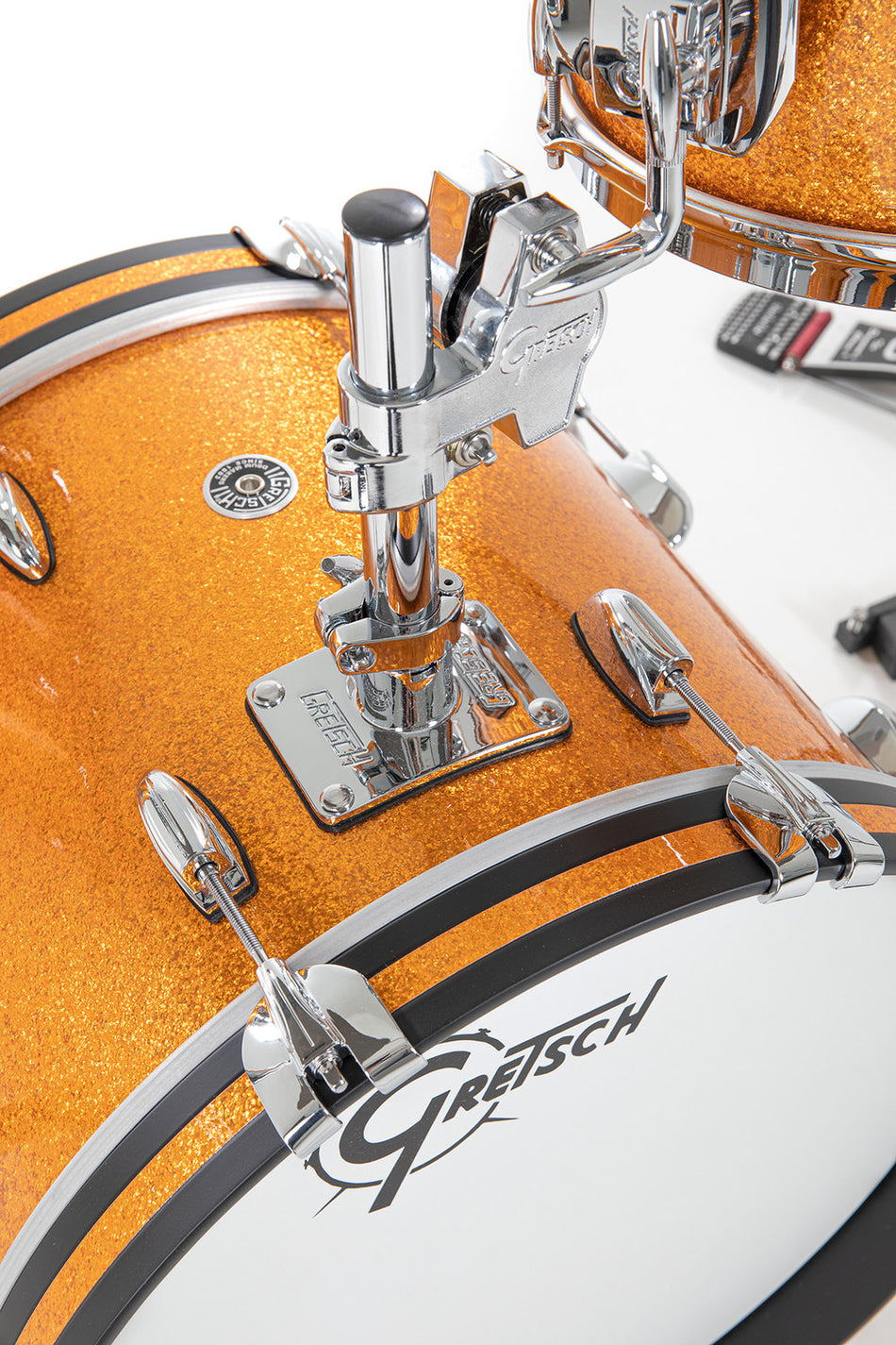 Gretsch USA Brooklyn 18" Jazz Bop Kit - Gold Sparkle