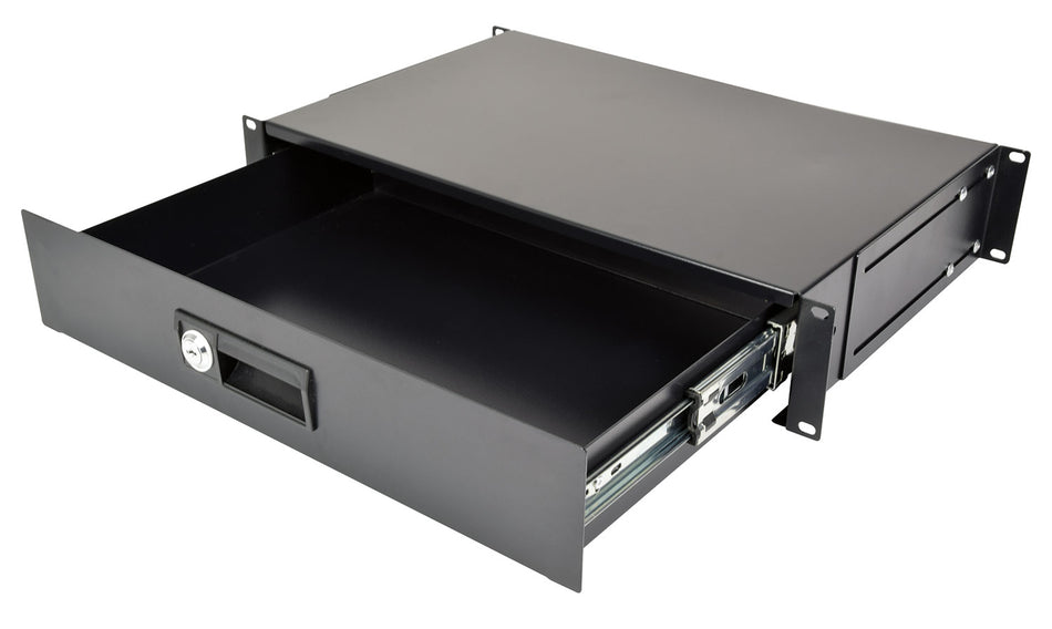 19" Lockable Rack Drawer