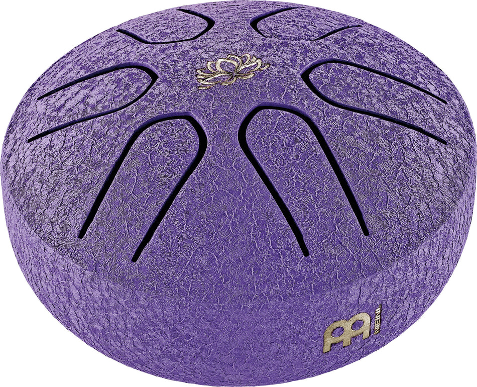 Meinl Sonic Energy Pocket Steel Tongue Drum A Major 3" Purple Lotus Flower