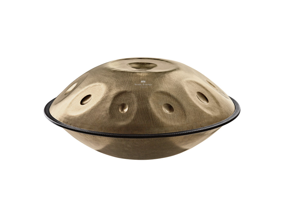 Meinl Sonic Energy Sensory Handpan Stainless Steel D Kurd 10 Notes 440 Hz - Vintage Gold