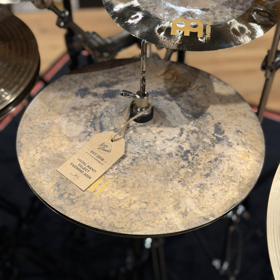 Hand Selected Meinl Byzance 14" Vintage Pure Hi Hats B14VPH