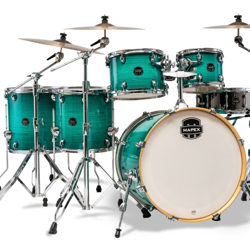 Mapex Armory Drum Kit Shell Pack 6pc 22" Rock - Jade Stone Burst