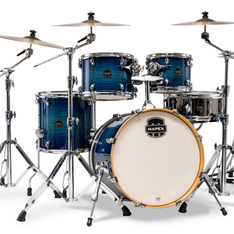Mapex Armory Drum Kit Shell Pack Blue Wave Burst
