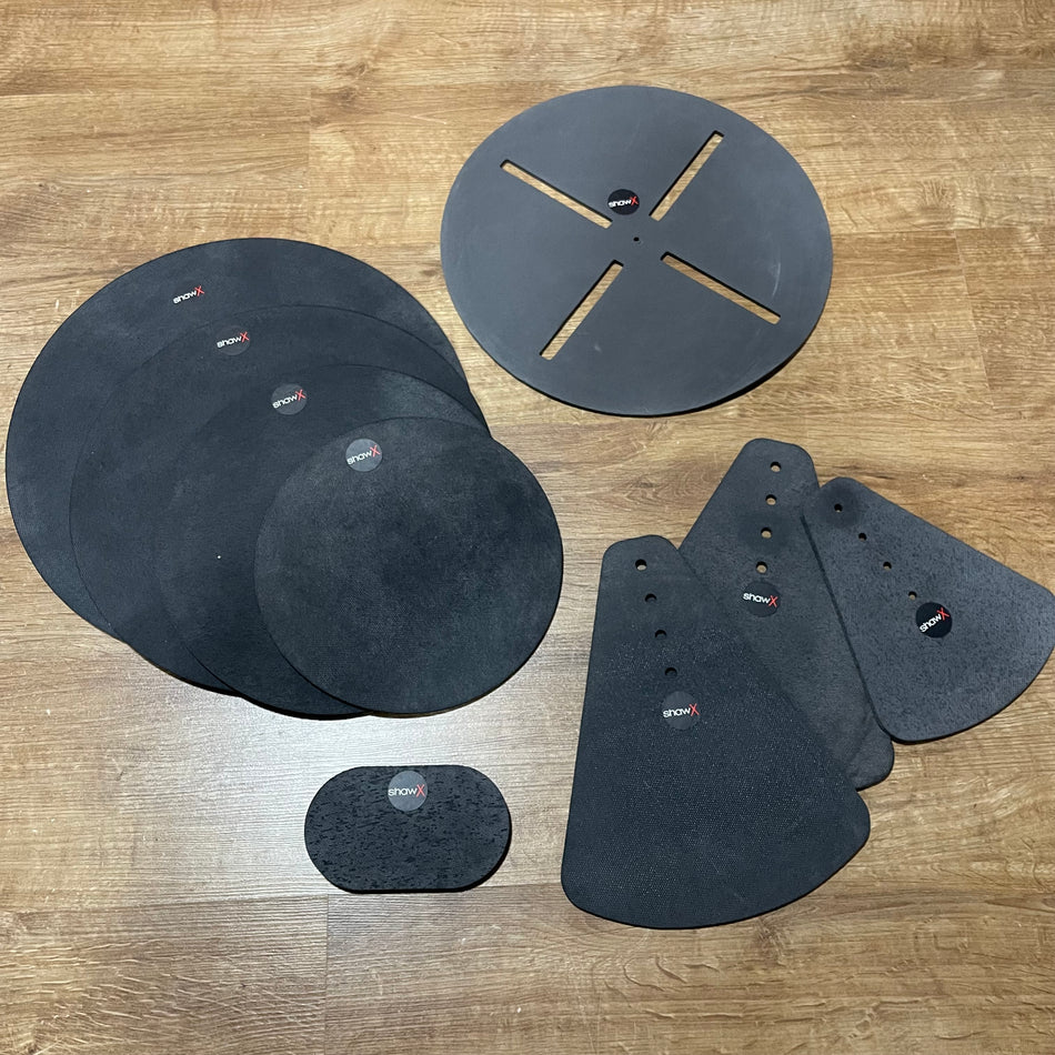 Shaw Drum Kit And Cymbals Silencer Noise Reduction Pads  #1307