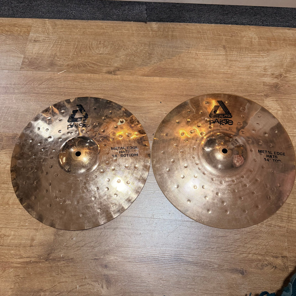 Paiste Alpha Metal 14” Hi Hats #1392