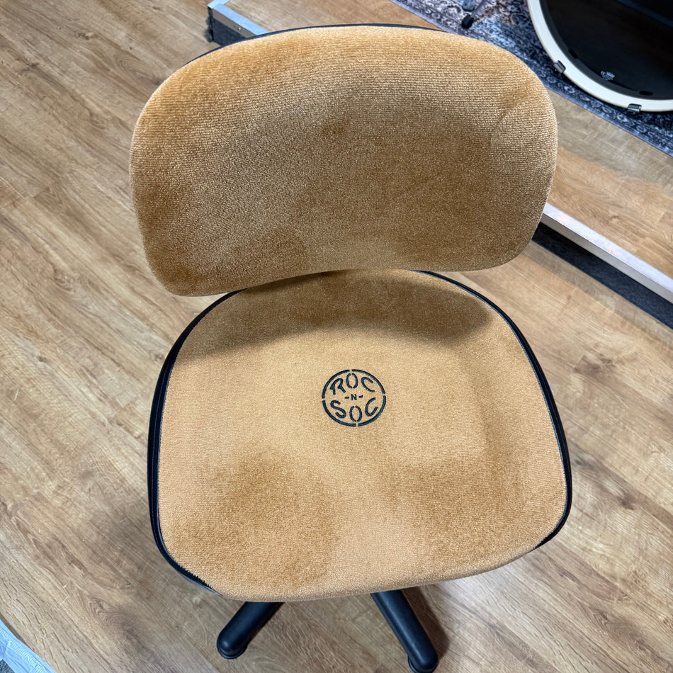 Roc N Soc Hydrualic Drum Percussion Throne With Back Rest #1365