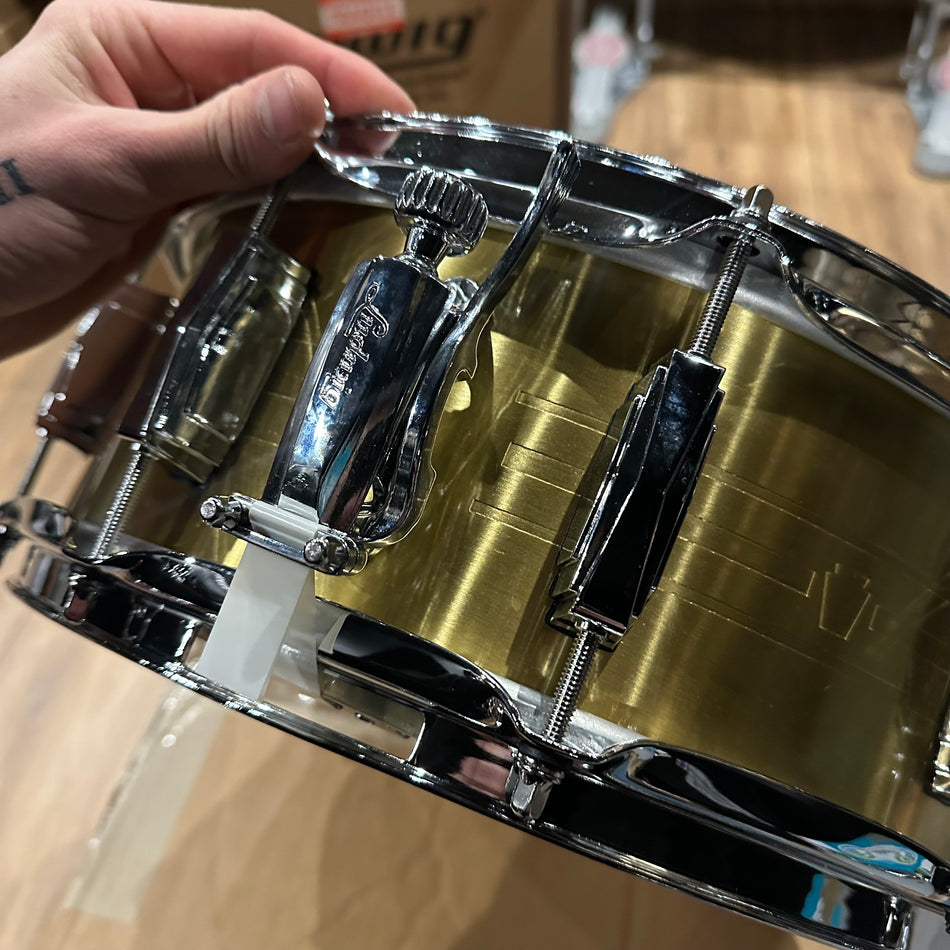 Ludwig 14x5.5” Heirloom Brass Snare Drum LTD Edition