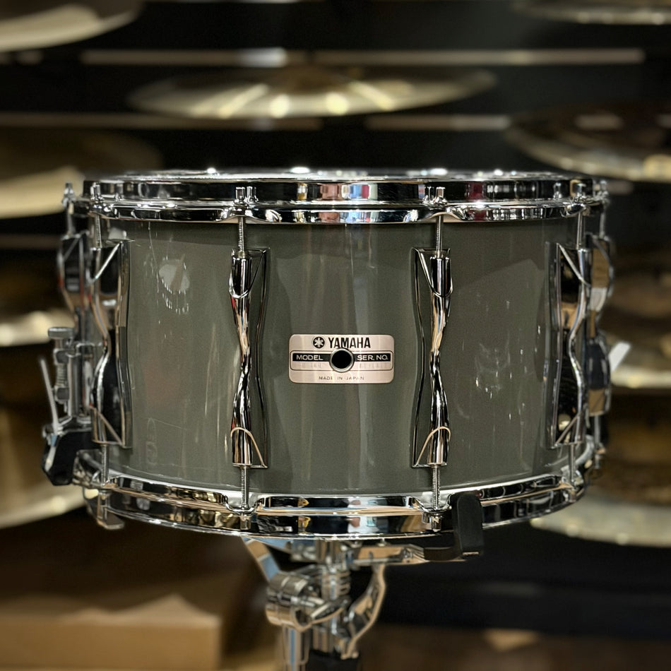 Yamaha Recording Custom 9000 14x8" Snare Drum Quartz Grey #1325