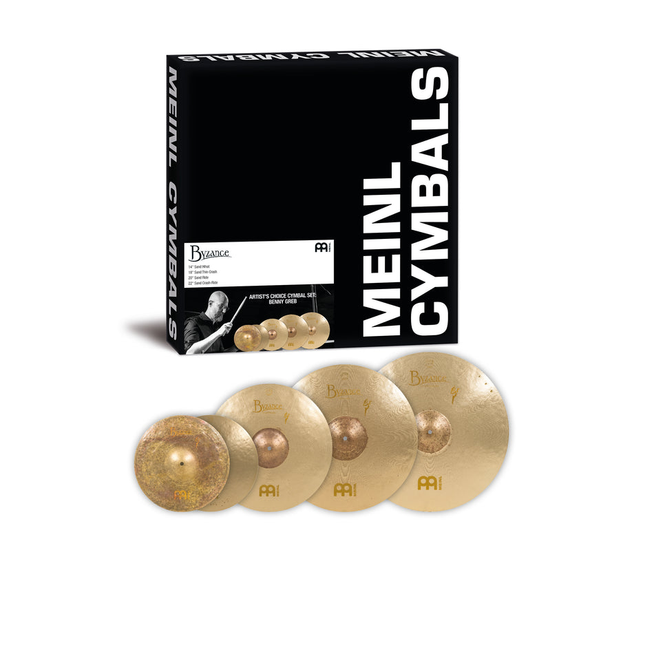 Meinl Byzance Artist's Choice Cymbal Set - Benny Greb