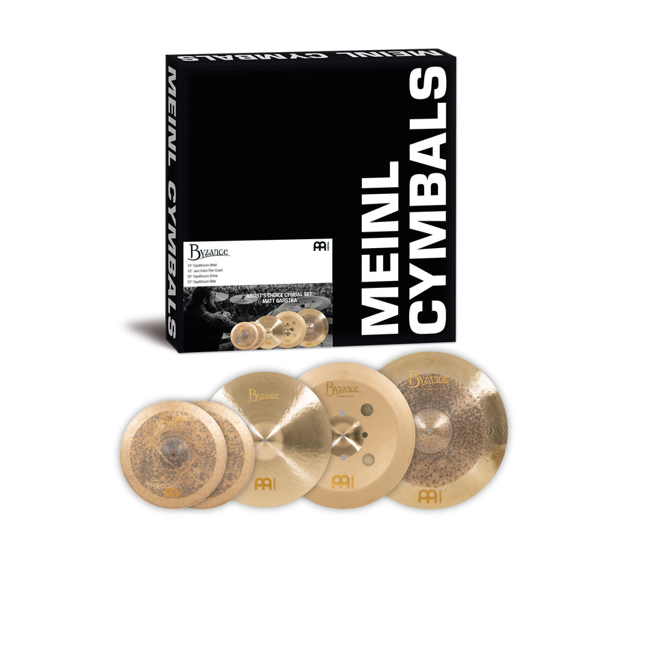 Meinl Byzance Artist's Choice Cymbal Set - Matt Garstka