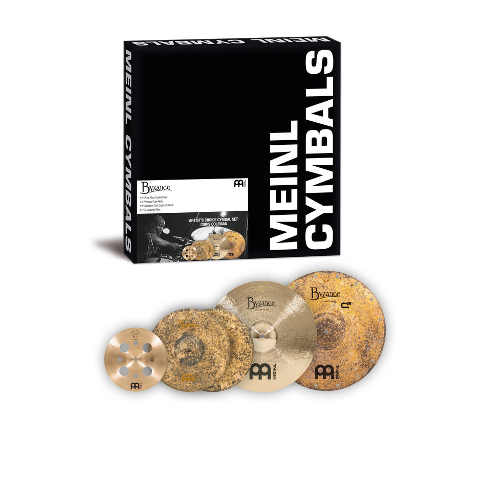 Meinl Byzance Artist's Choice Cymbal Set - Chris Coleman