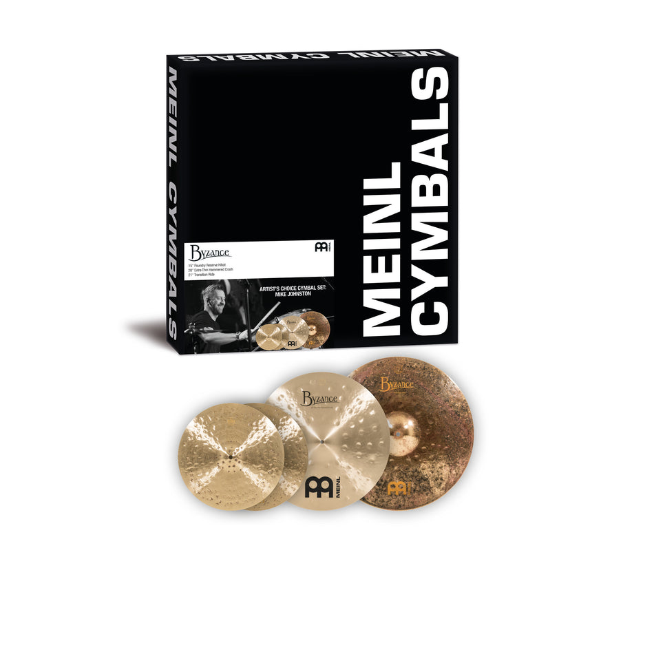 Meinl Byzance Artist's Choice Cymbal Set - Mike Johnston