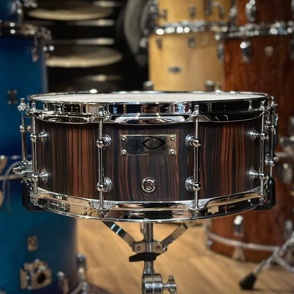 KD Custom Drums Vintage Series Birch/Mahogany 14x5.5" Snare Drum #1122