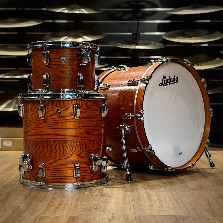 Ludwig Classic Oak 22" Drum Kit Tennessee Whiskey #1334