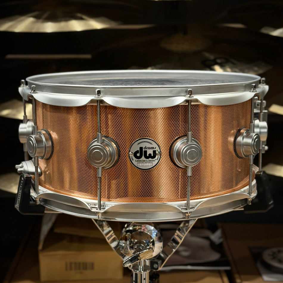 DW Knurled Copper Cast 14x6.5" Snare Drum #1265