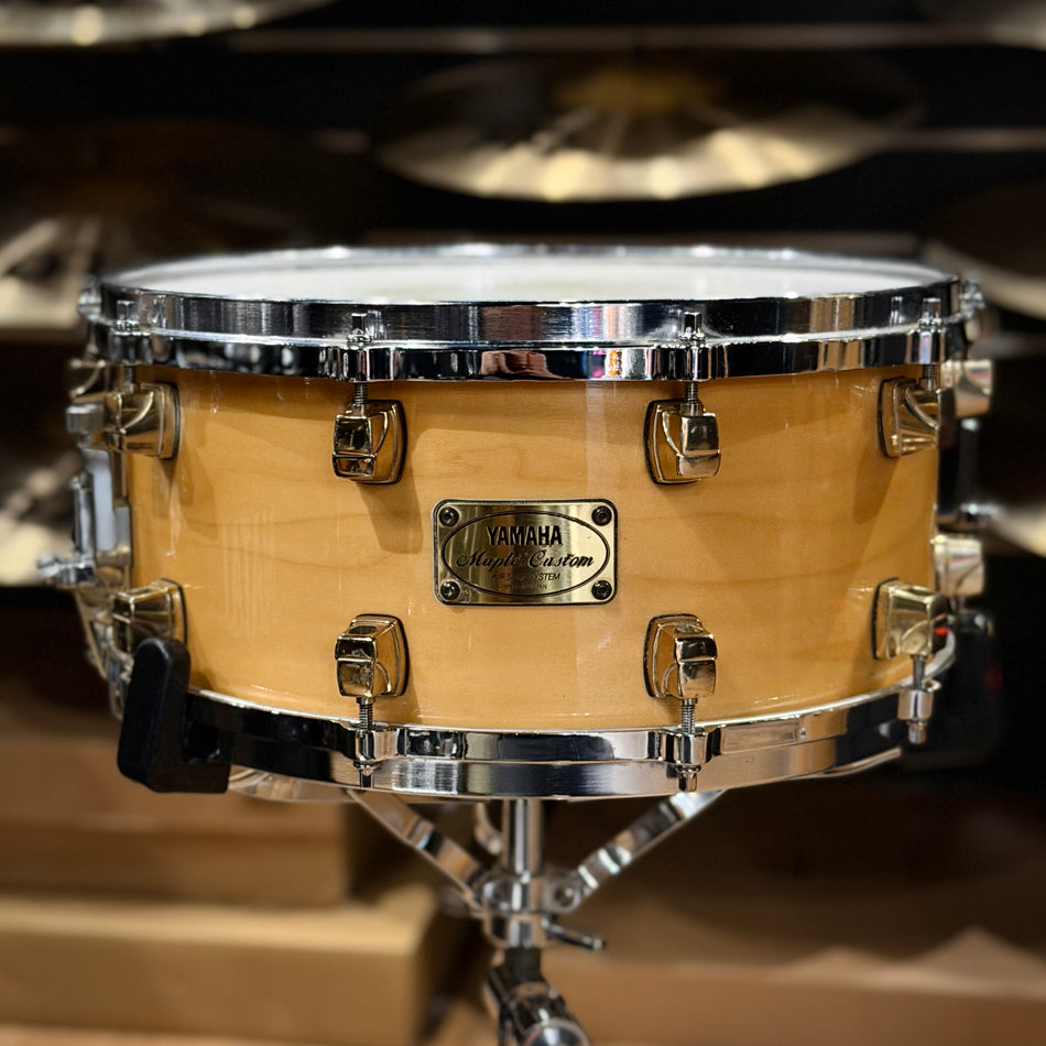 Yamaha MIJ Maple Custom 14x6.5" Snare Drum #1354