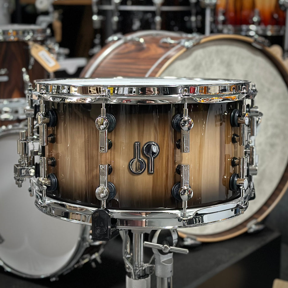 Sonor SQ2 Snare Drum 14x7.5" Birch With American Walnut Black Burst