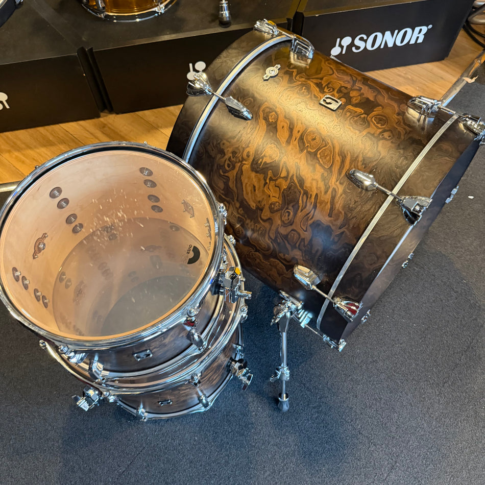 British Drum Company Legend Club Windsor Dark Drum Kit #1342