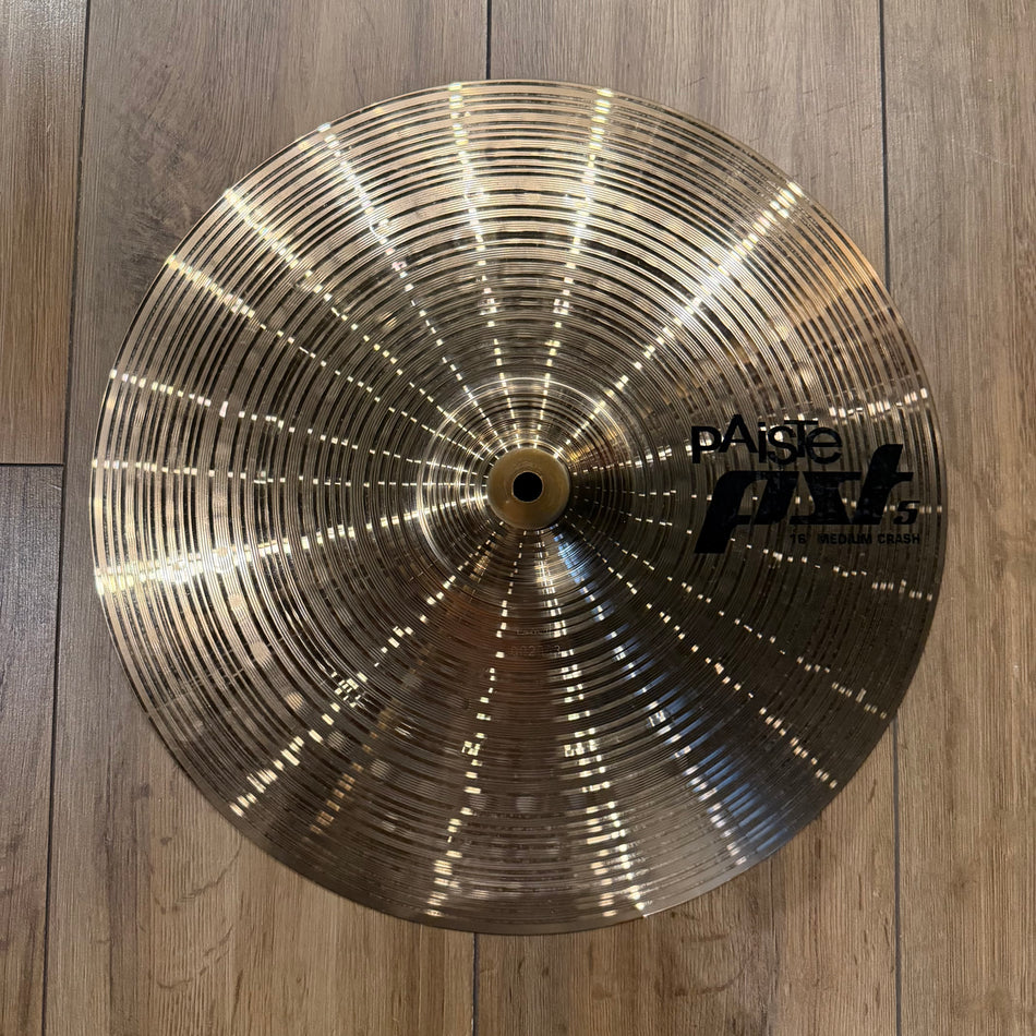 Paiste PST5 16" Medium Crash Cymbal Used #1326