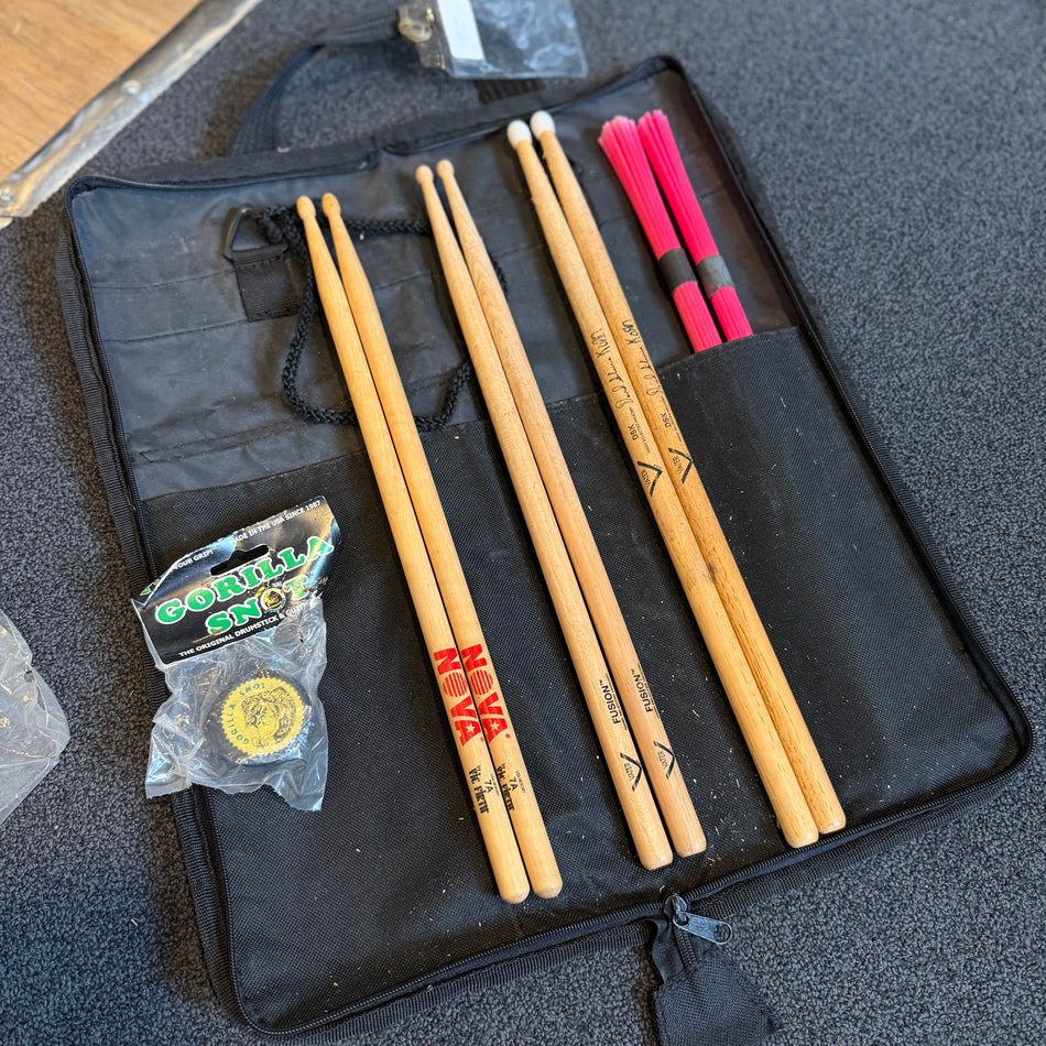 Drumstick Bundle Vater, Vic Firth Stick Bag #1401
