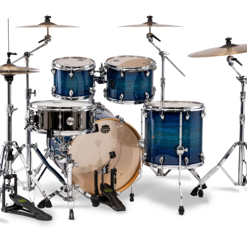 Mapex Armory Drum Kit Shell Pack Blue Wave Burst