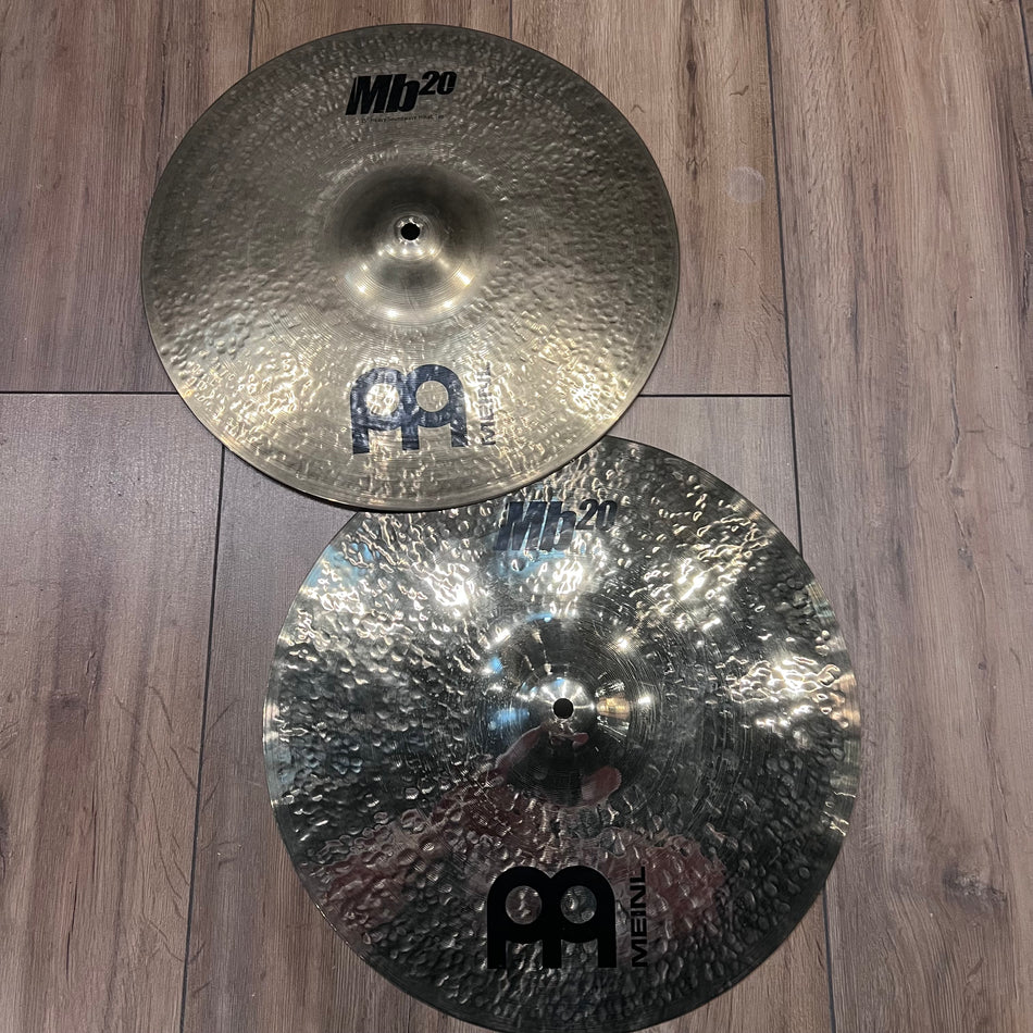 Meinl MB20 15” Heavy Soundwave Hi Hat Cymbals #1361