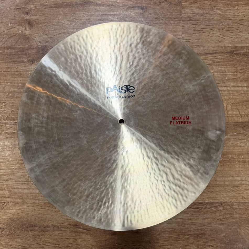 Paiste 20" Formula 602 Flat Ride #TIM100