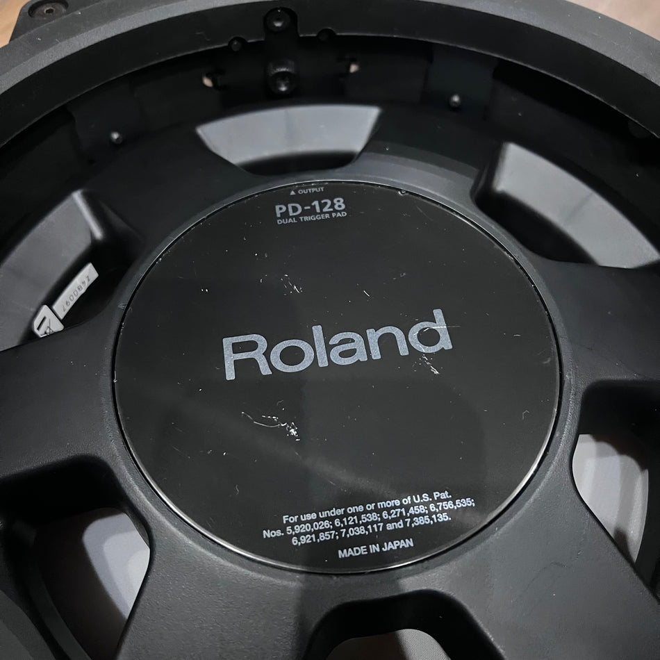 Roland PD-128 Dual Zone Drum Trigger Pad #1267
