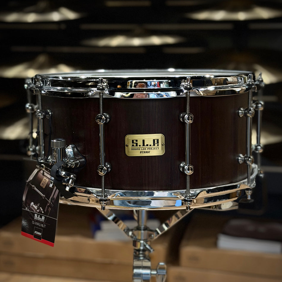 Tama SLP G-Walnut 14x6.5" Snare Drum #1297