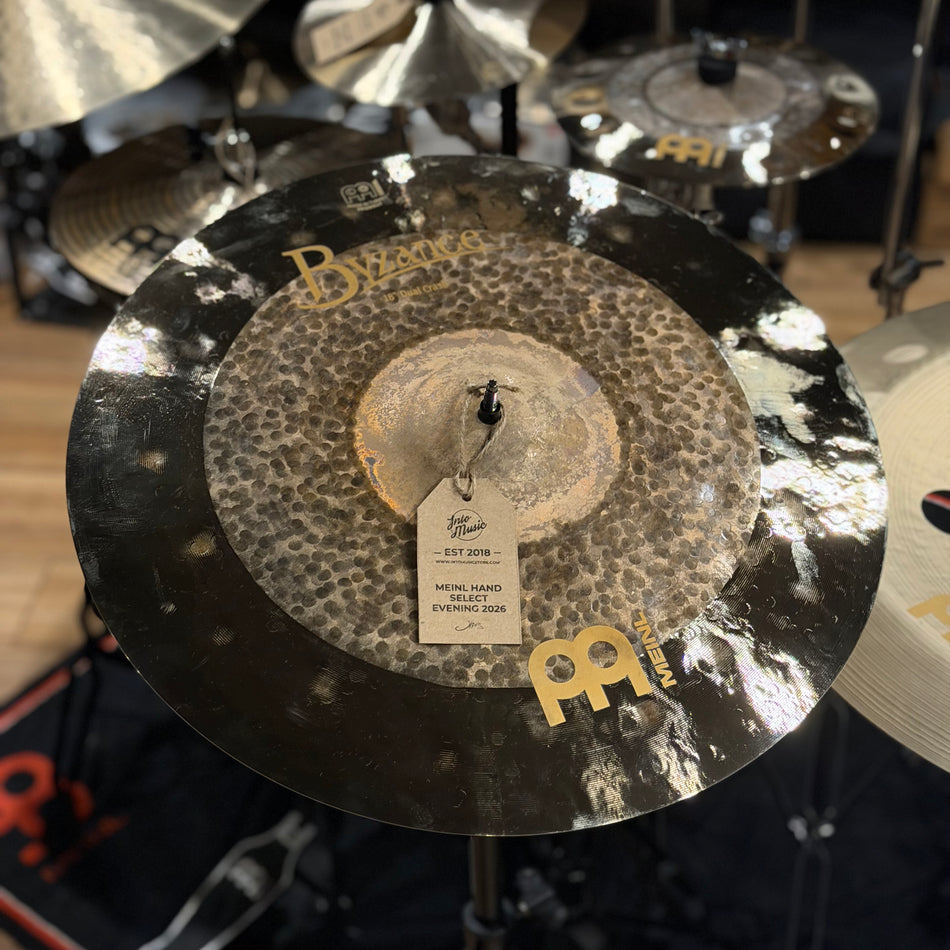 Hand Selected Meinl Byzance 18" Dual Crash Cymbal B18DUC