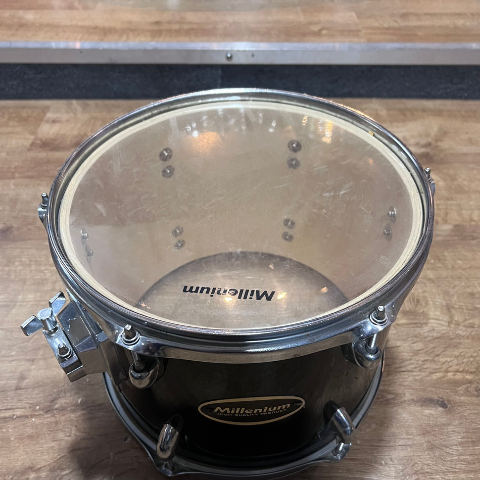 Millenium 12” Rack Tom Drum In Black #1350
