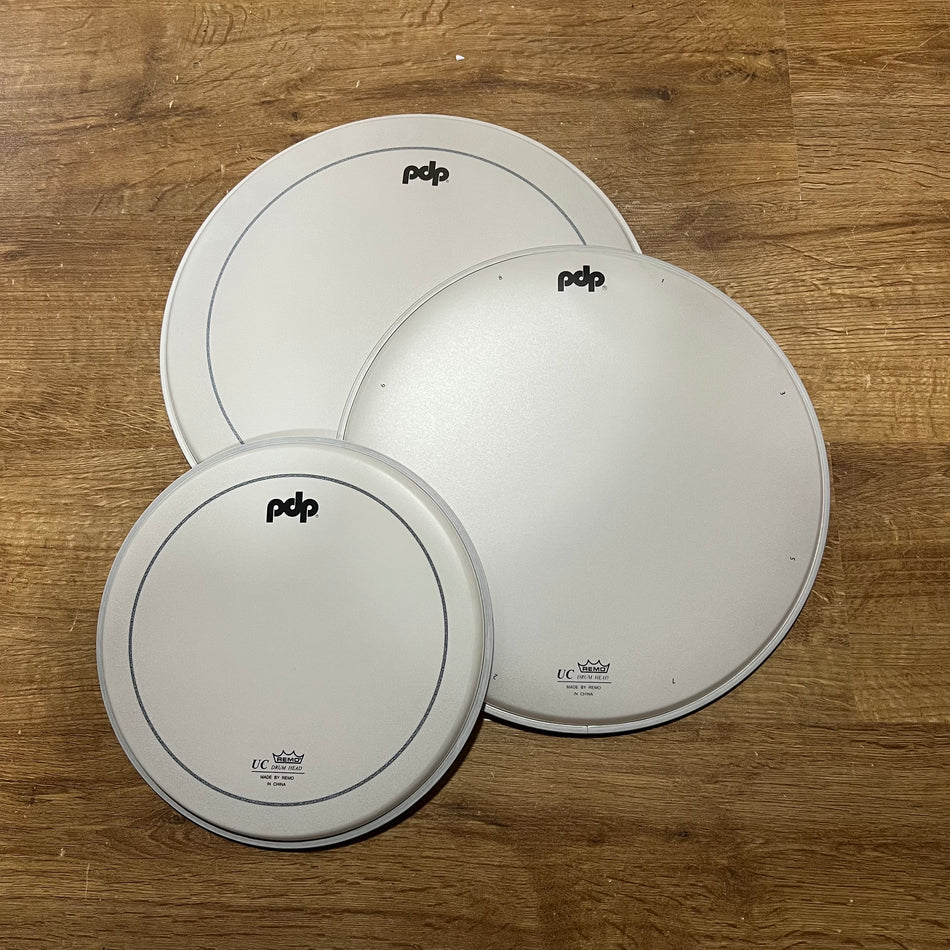 PDP Coated Drum Head Bundle Never Used #1418