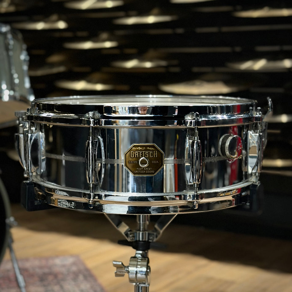 Gretsch 4160 COB Vintage Brass Snare Drum 14x5" #1400