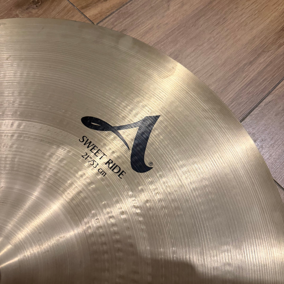 Zildjian A 21” Sweet Ride Cymbal #1408