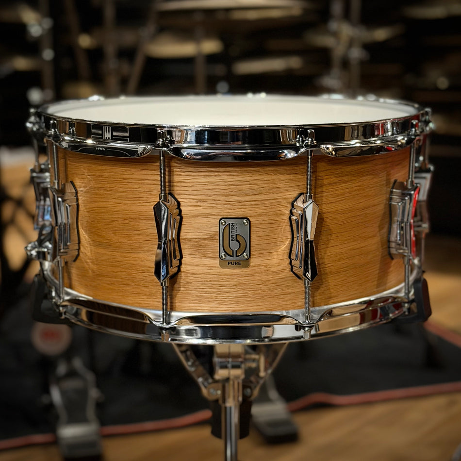British Drum Company Founders Reserve Red Oak 14x6.5" #1280