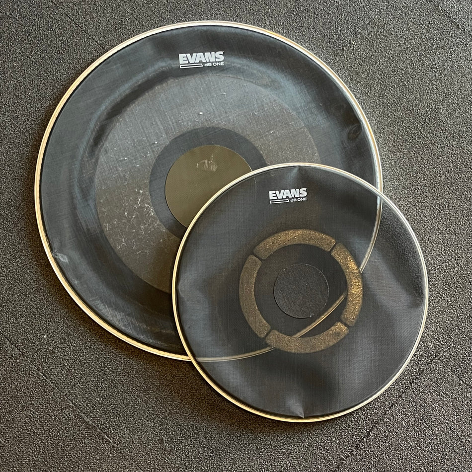 Evans dB One Mesh Heads 22” And 16” #1335