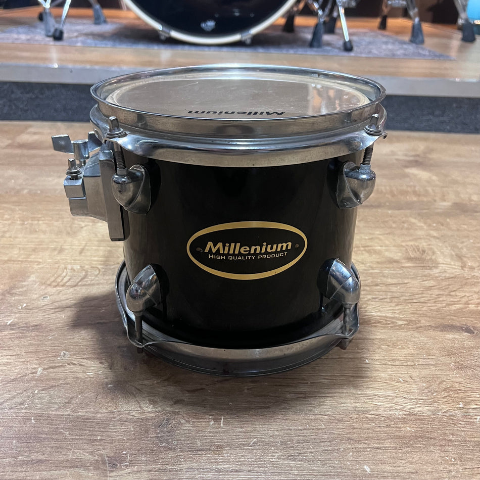 Millenium 8” Rack Tom Drum In Black #1350