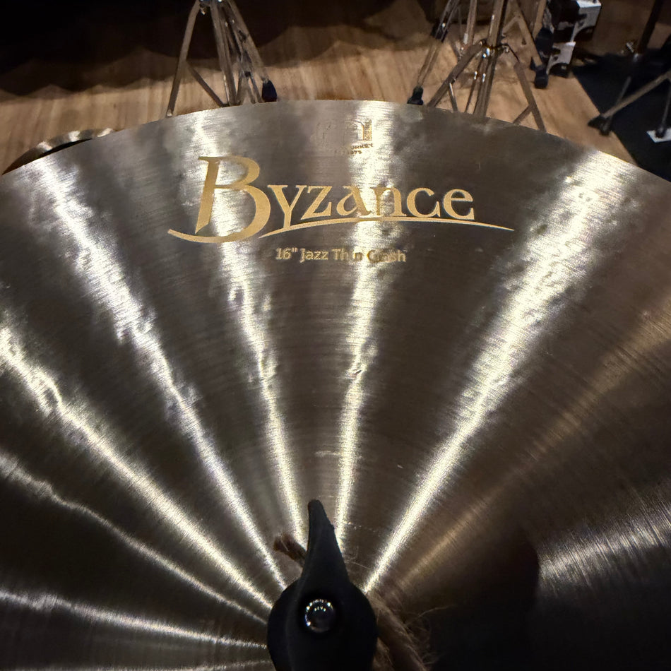 Hand Selected Meinl Byzance 16" Jazz Thin Crash B16JTC