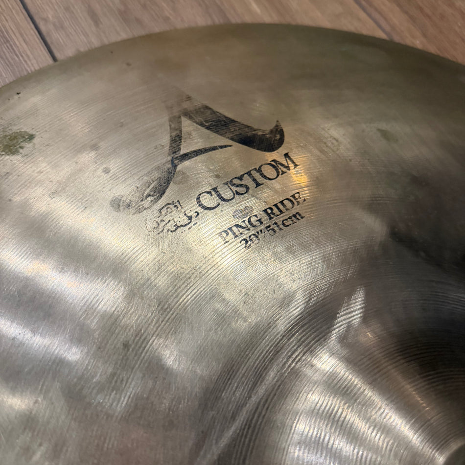 Zildjian A Custom 20" Ping Ride Cymbal #1354