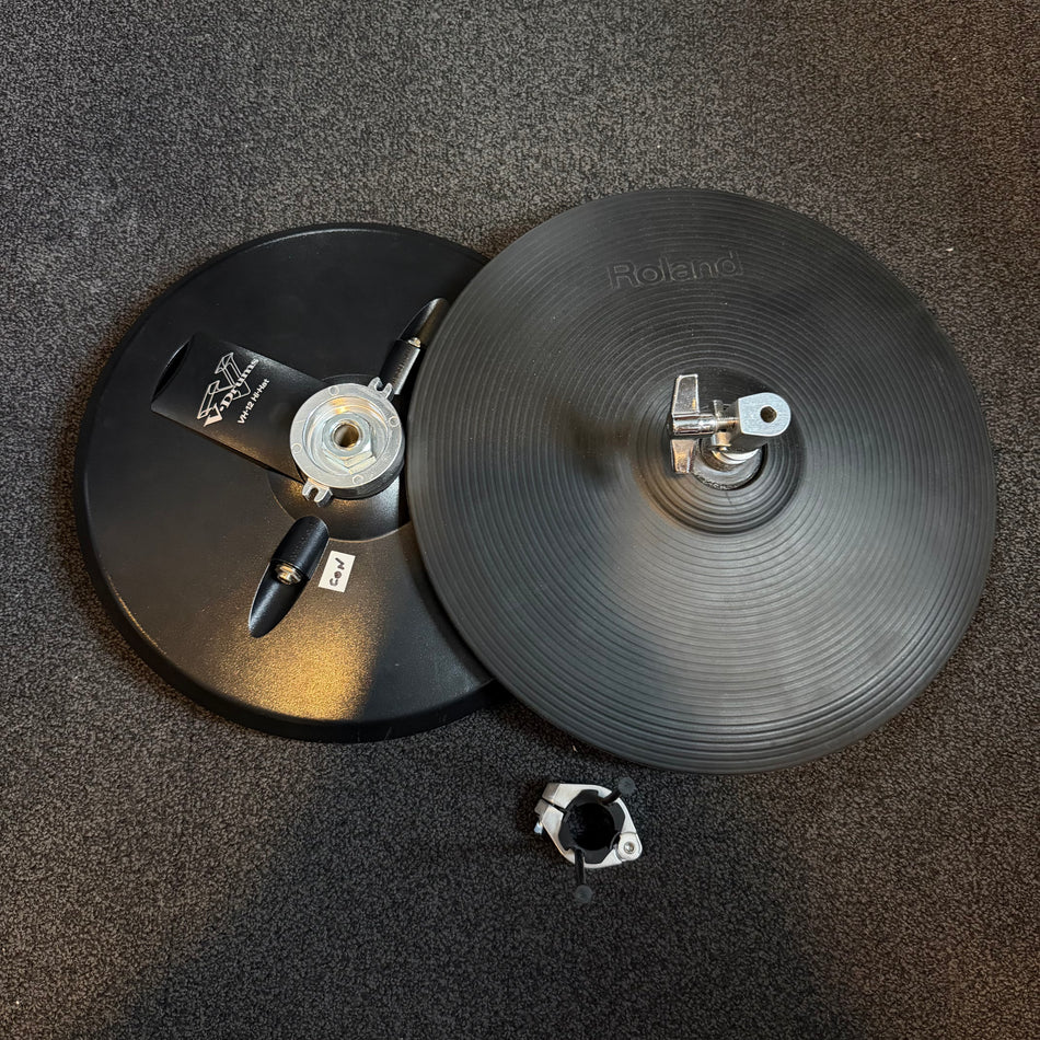 Roland VH-12 Electronic V Drum Hi Hat Cymbals #1394