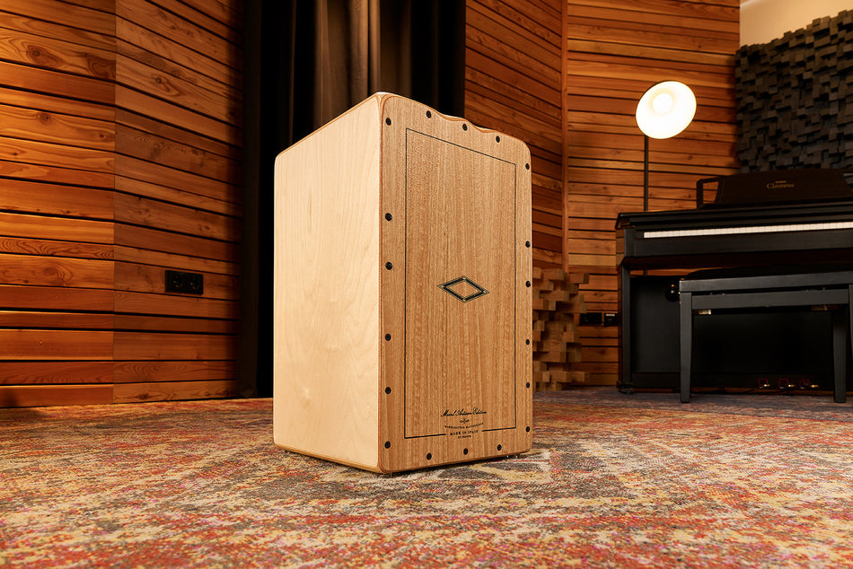 MEINL Percussion Artisan Edition Series String Cajon Tango Line - Light Eucalyptus