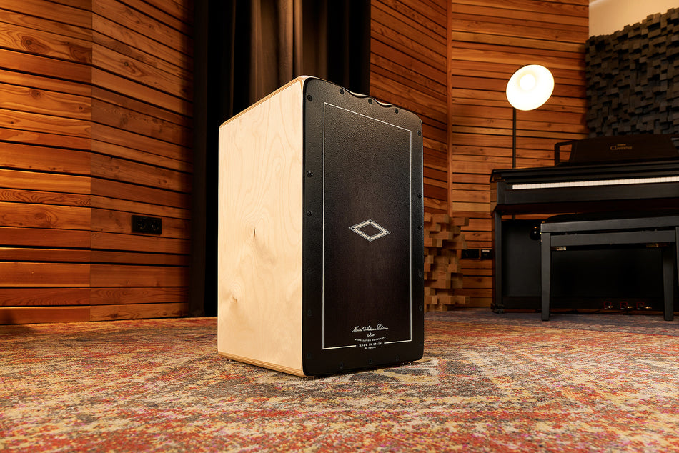 MEINL Percussion Artisan Edition Series String Cajon Soleá Line - Ebony Burst