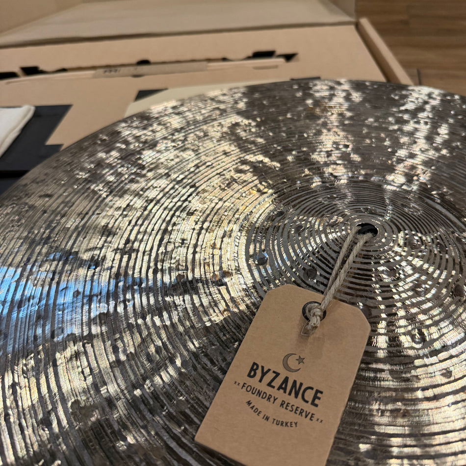 Hand Selected Meinl Byzance 22" Foundry Reserve Light Ride B22FRLR