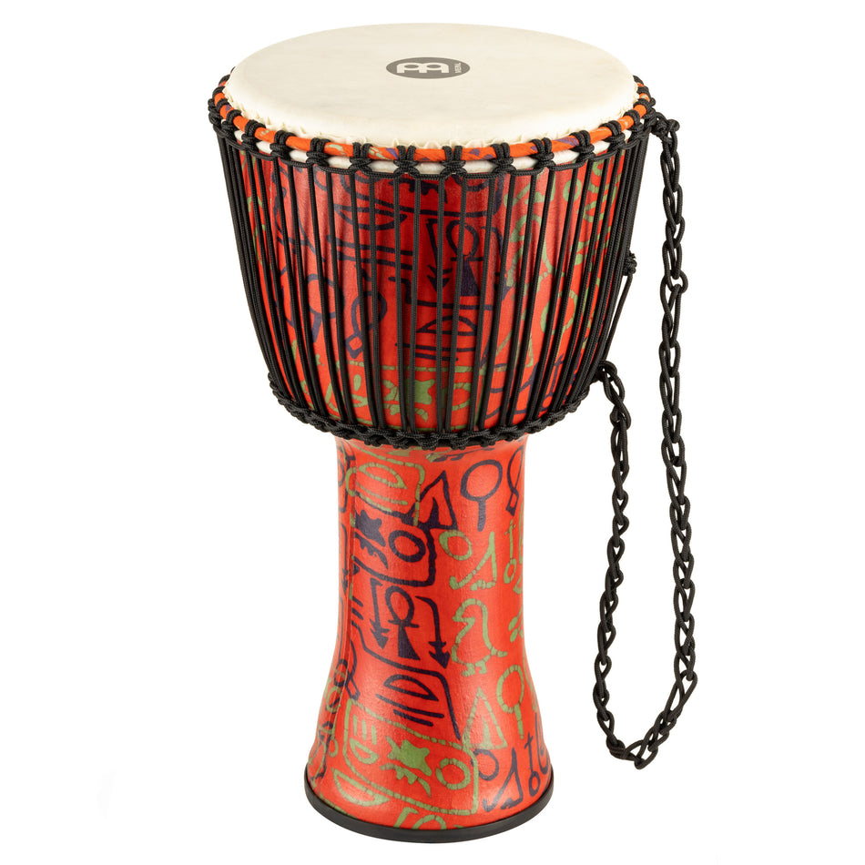 MEINL Percussion Travel Series African Djembe - Pharaoh's Script, Large - Goat Head