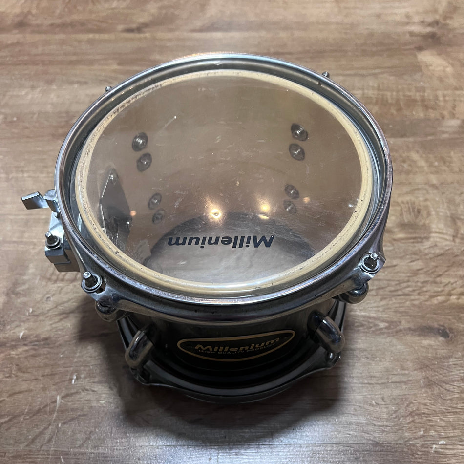 Millenium 8” Rack Tom Drum In Black #1350