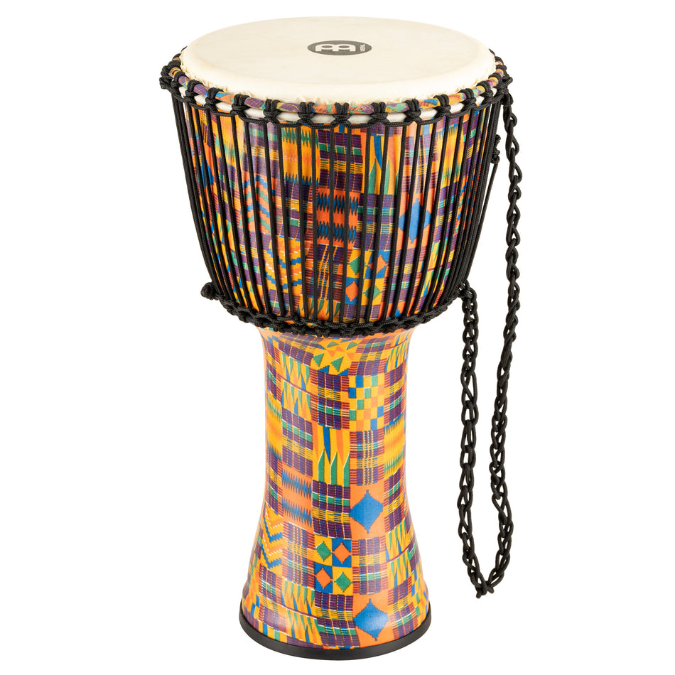 MEINL Percussion Travel Series African Djembe - Kenyan Quilt, Large - Goat Head